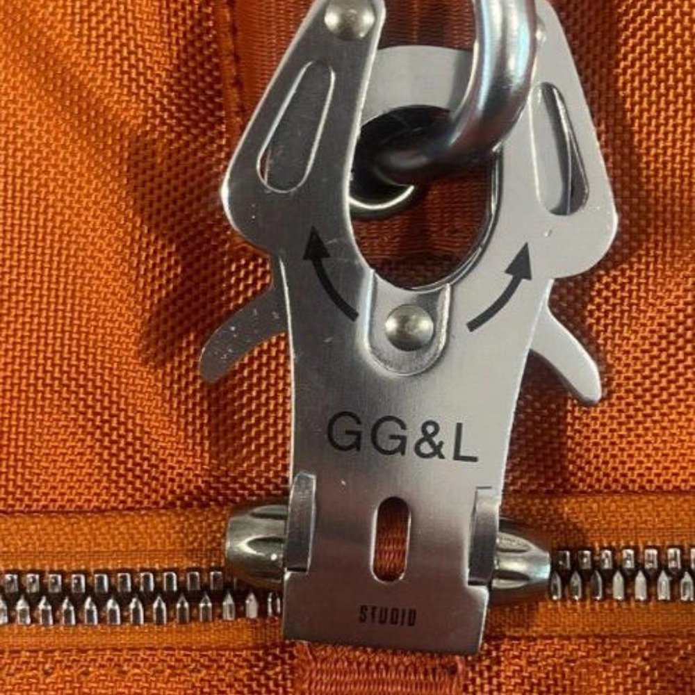 021 George Gina & Lucy Bagflip 15 Utility Tote Bag In AMBER Removable Strap - Picture 13 of 14
